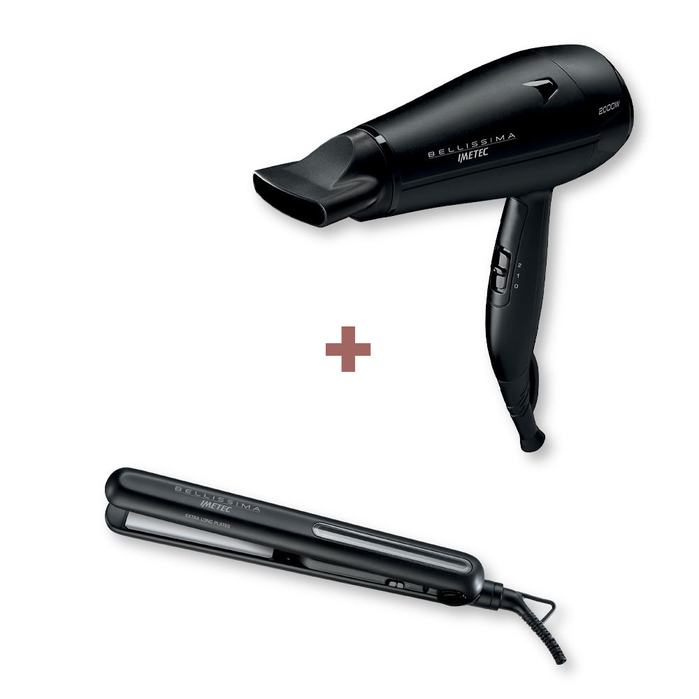 Kit Plancha B9 100 + Secador C19 2000